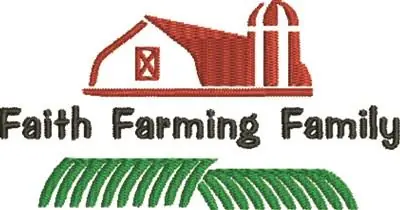 Save Now Faint Farming Family Embroidery Design