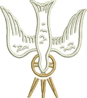 Original Holy Spirit Embroidery Design