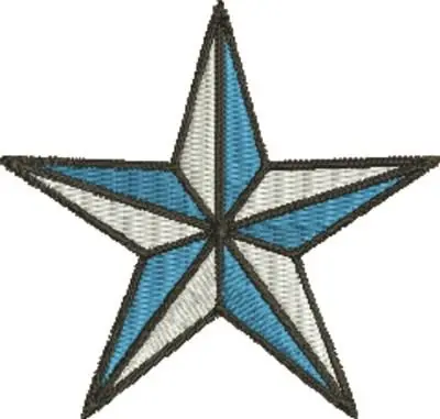 Christmas Star Embroidery Design One Day Deal