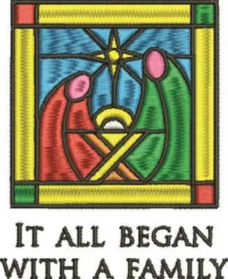 Buy Today Manger Family Embroidery Design