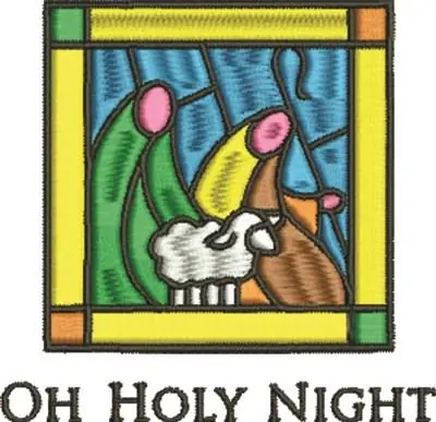 Holy Night Embroidery Design Buy Online