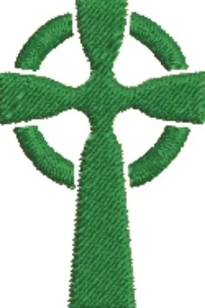 Same Day Shipping Celtic Cross Embroidery Design