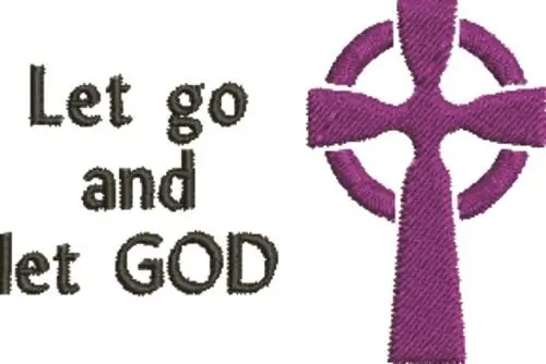 Bulk Order Let God Embroidery Design