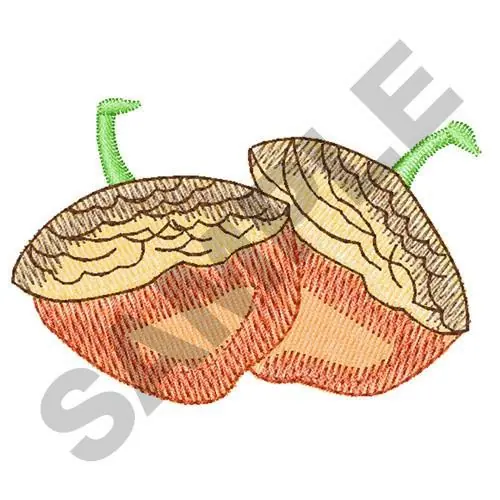 Next Day Delivery ACORNS Embroidery Design