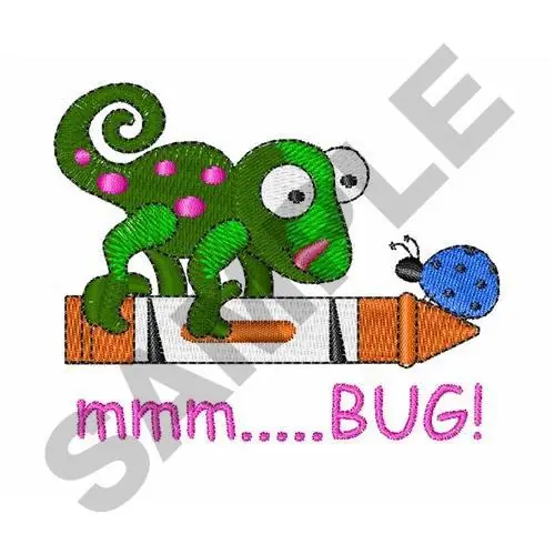 Next Day Delivery MMM BUG Embroidery Design