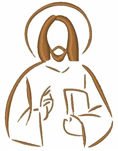 Jesus Christ Embroidery Design New Release