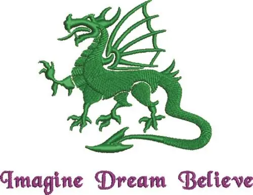 Super Sale Imagine Dream Believe Embroidery Design