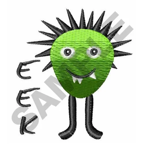 Factory Price MONSTER EEK Embroidery Design