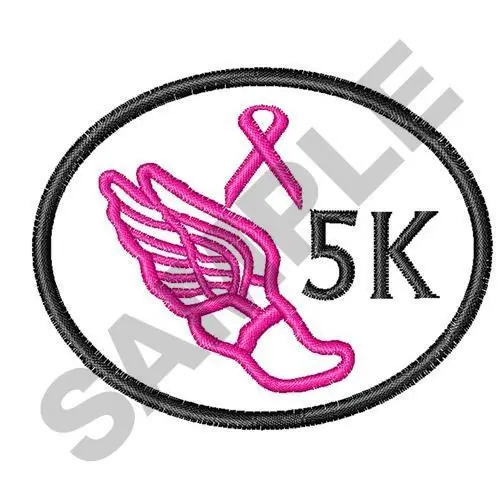 Best Choice 5K CANCER APPLIQUE Embroidery Design