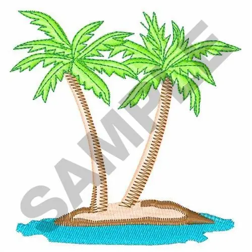 PALM TREES Embroidery Design Today Only