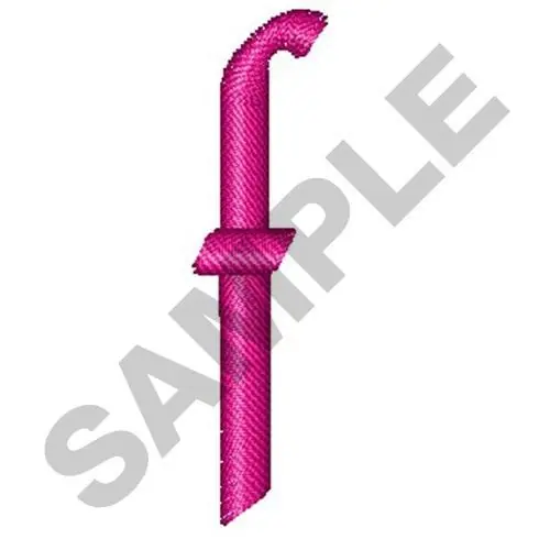 LOWER CASE F Embroidery Design Must Have