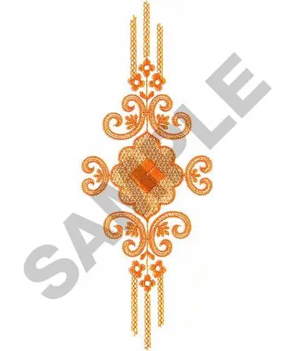 ABSTRACT BORDER Embroidery Design Buy Today