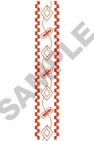 ABSTRACT BORDER Embroidery Design Hot Picks