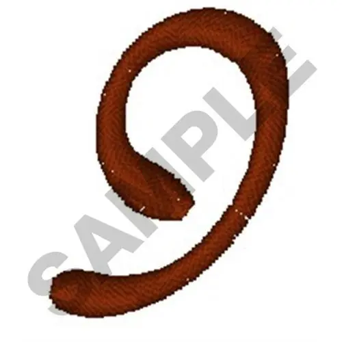 Express Delivery NUMERAL 9 Embroidery Design