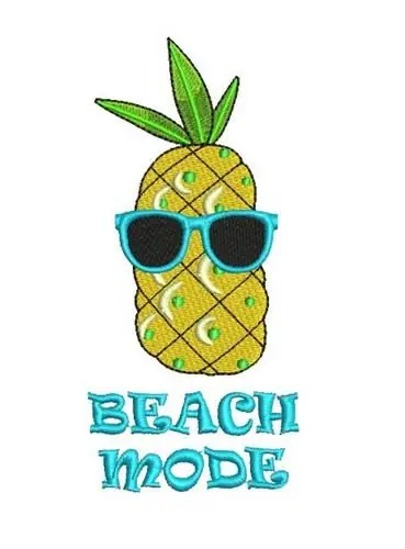 Hot Picks BEACH MODE Embroidery Design