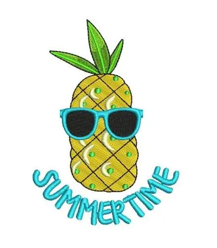 New Arrival SUMMERTIME Embroidery Design