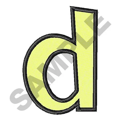 BUG OFF LOWER CASE D Embroidery Design Limited Offer