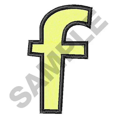 BUG OFF LOWER CASE F Embroidery Design Fast Shipping