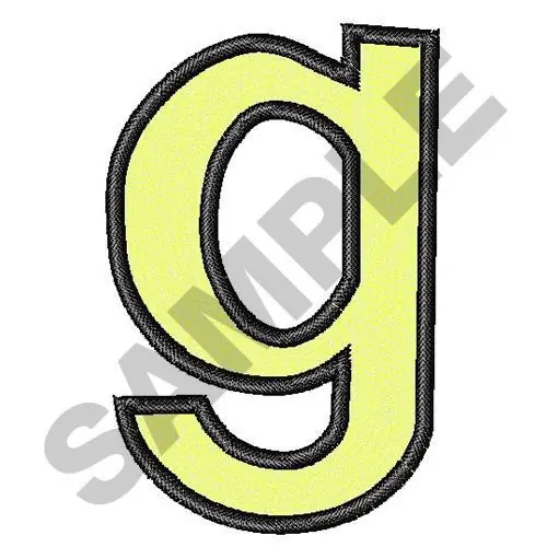 Shop Now BUG OFF LOWER CASE G Embroidery Design