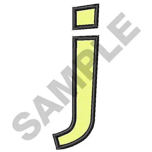 BUG OFF LOWER CASE J Embroidery Design Professional Grade