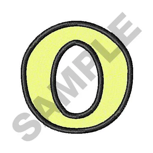 BUG OFF LOWER CASE O Embroidery Design Save Now