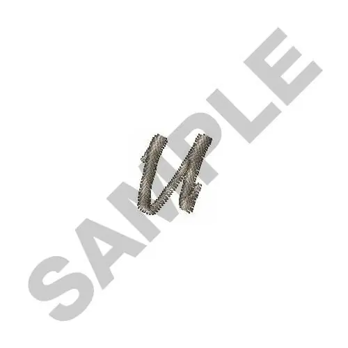 Big Sale LOWERCASE U Embroidery Design