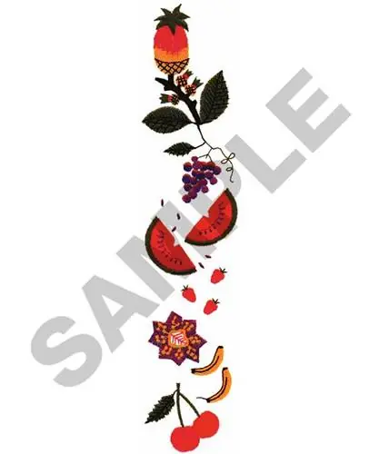 FRUIT BORDER Embroidery Design Best Price