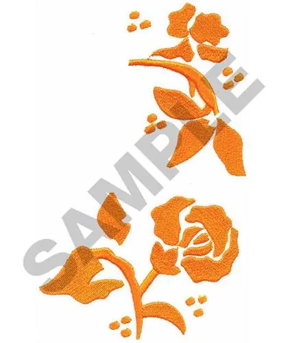 Fresh Stock FLORAL DECORATION Embroidery Design
