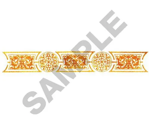 ABSTRACT BORDER Embroidery Design Deal