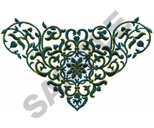 SCROLL VINE Embroidery Design Clearance