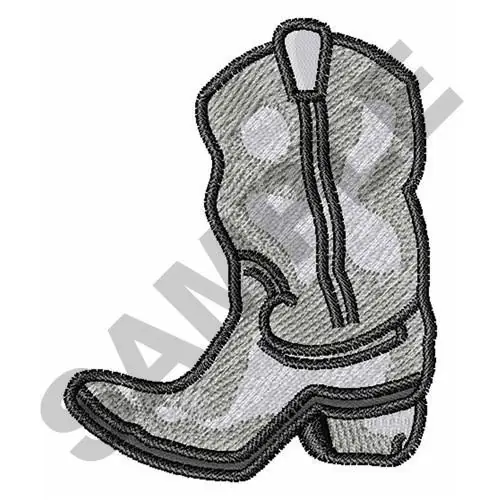 Save Now COWBOY BOOT Embroidery Design