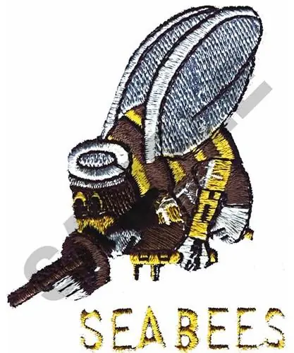 SEABEES Embroidery Design Sale