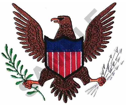 EAGLE SEAL Embroidery Design Flash Sale