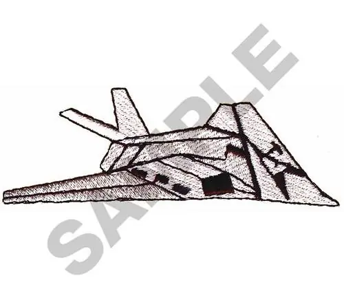 Discount F 117A JET Embroidery Design