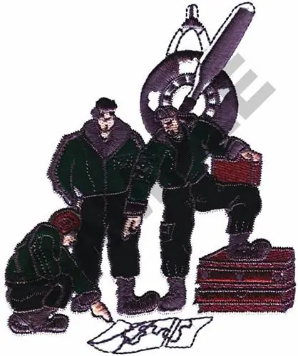 Free Delivery FLY BOYS Embroidery Design