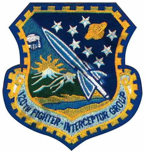 Free Shipping 120TH FIGHTER Embroidery Design