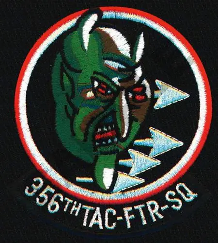 Factory Price 356TH TAC-FTR-SQ (SEWN ON BLACK) Embroidery Design