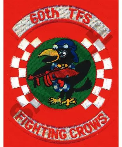 Same Day Shipping 60TH TFS (SEWN ON RED) Embroidery Design