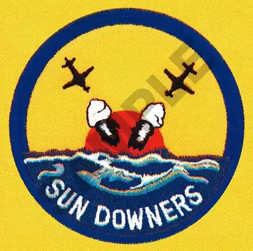 Don’t Miss Out SUN DOWNERS (SEWN ON GOLD) Embroidery Design