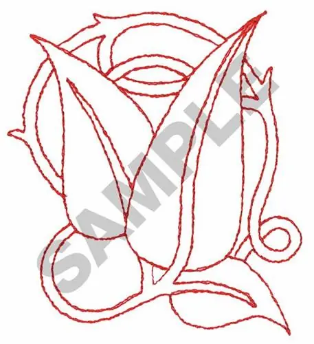 REDWORK FLORAL Embroidery Design Direct From Manufacturer