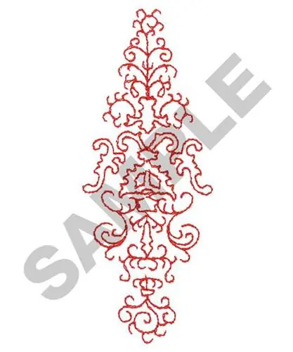 Hot Deal REDWORK BORDER Embroidery Design