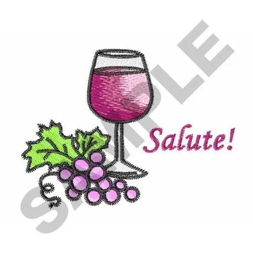Mega Sale GRAPES AND WINE Embroidery Design