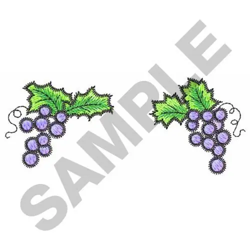 One Day Deal GRAPES Embroidery Design