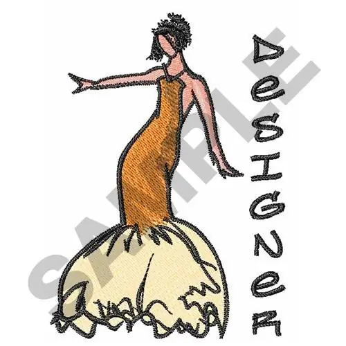FASHION DESIGNER Embroidery Design One Day Deal