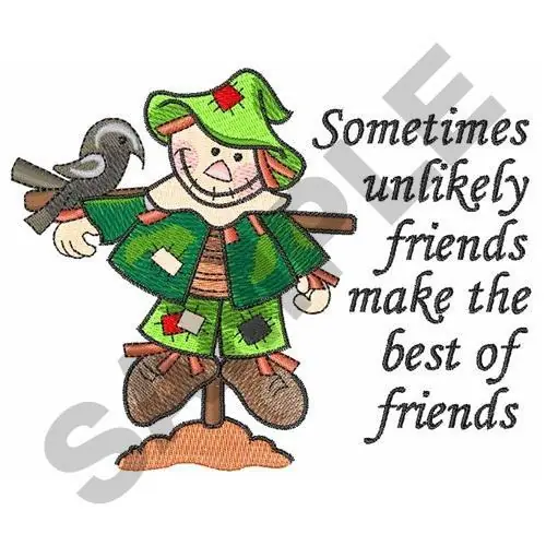 Bulk Order UNLIKELY FRIENDS Embroidery Design