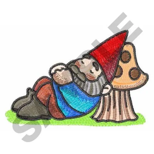 Buy Online SLEEPY GNOME Embroidery Design