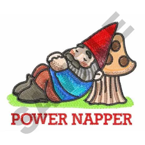 SLEEPY GNOME Embroidery Design Don’t Miss Out