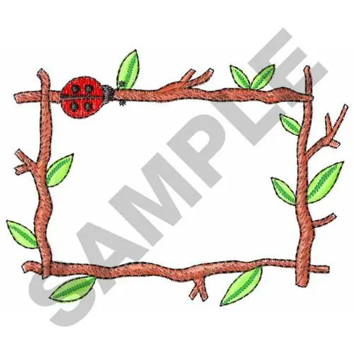 Express Delivery GARDEN LADYBUG Embroidery Design
