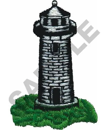 Fresh Stock LIGHTHOUSE Embroidery Design