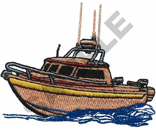 CABIN CRUISER Embroidery Design Buy Online